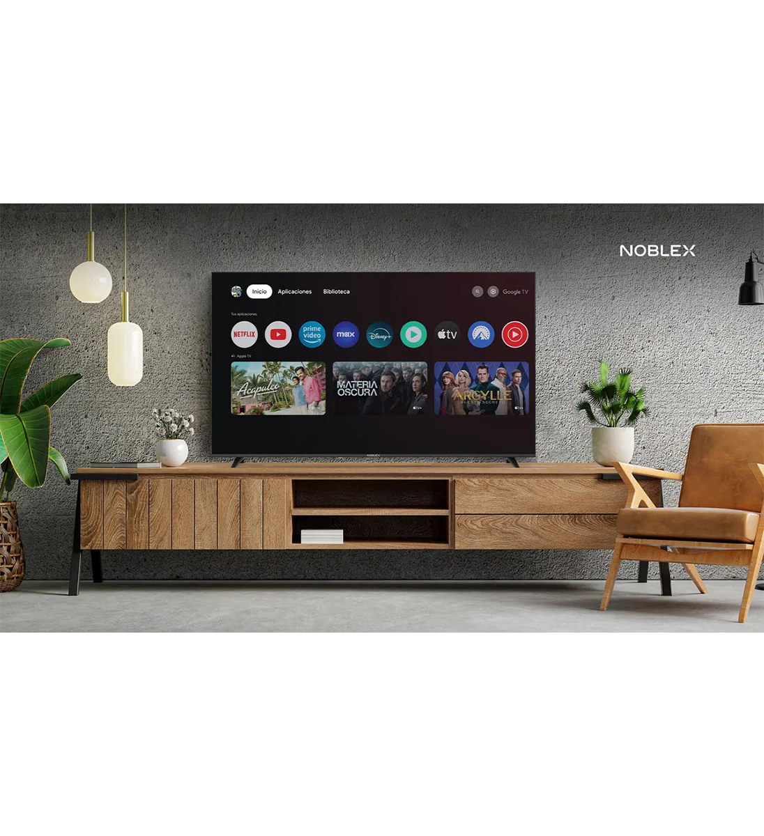 Smart Tv Noblex 65 Uhd 4k Google Tv Bluetooth