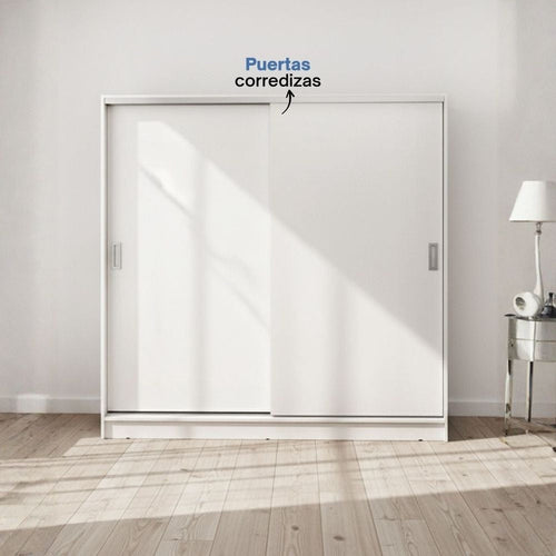 Placard 180x180 cm cubos Diseños Modernos Blanco