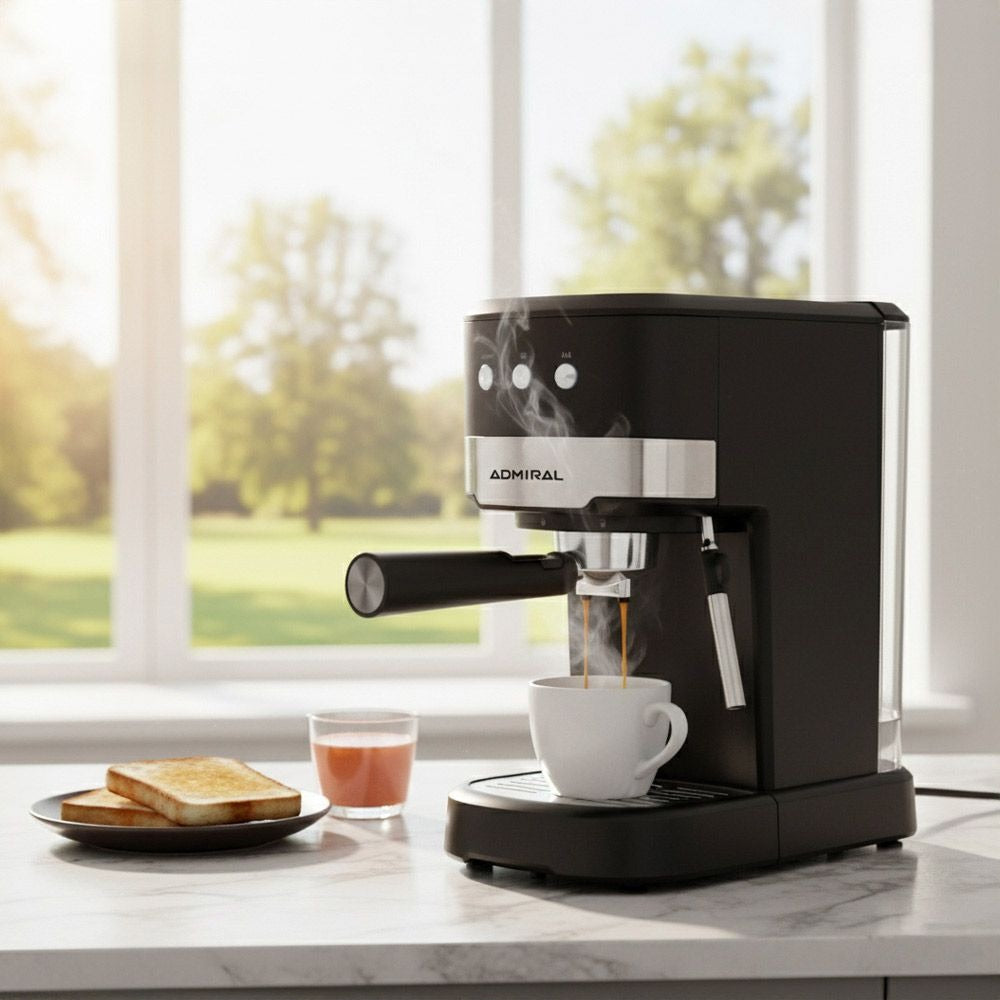 Cafetera Espresso Admiral AD-CE8502 con Vaporizador