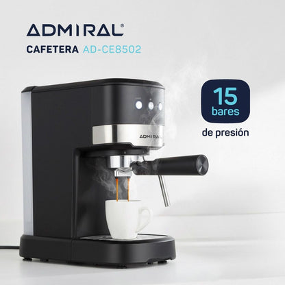 Cafetera Espresso Admiral AD-CE8502 con Vaporizador