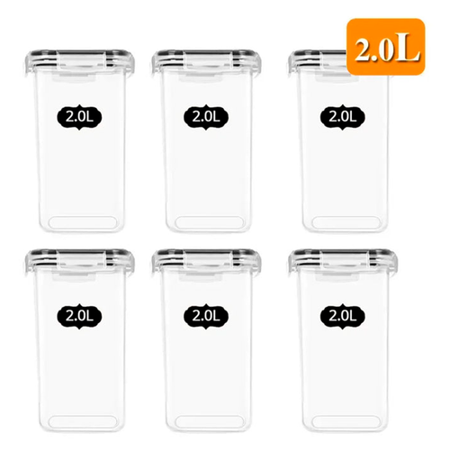 Kit x28 Contenedores Herméticos Acrílicos
