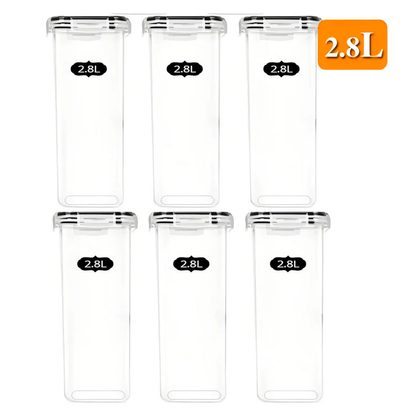 Kit x28 Contenedores Herméticos Acrílicos