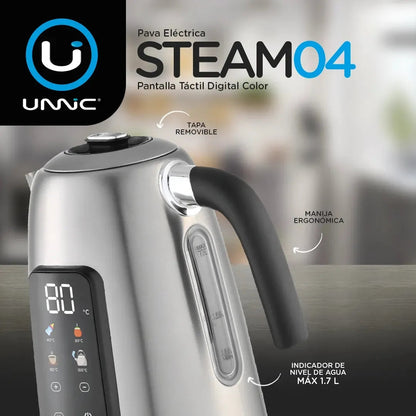 Pava Eléctrica Digital Unnic 1.7L