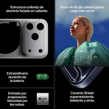 Apple iPhone 17 Pro Max (256 GB) - Naranja cósmico