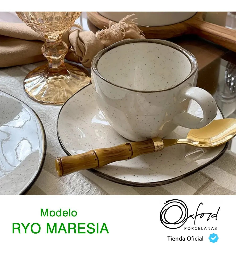 Juego De Vajilla Ryo Porcelana Oxford 30 Piezas Ct