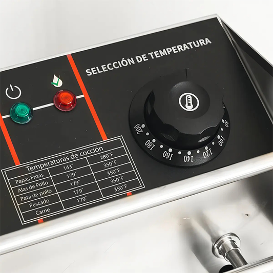 Freidora Eléctrica Comercial 10 L 2500 W