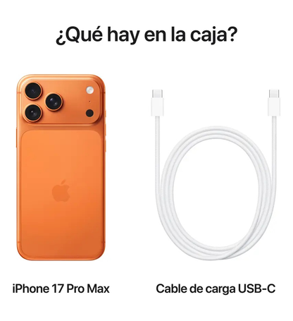 Apple iPhone 17 Pro Max (256 GB) - Naranja cósmico