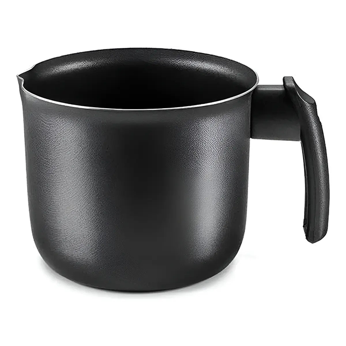 Batería Cocina Olla Cacerola Aluminio Antiadherente Safira 7p Mta Color Grafito